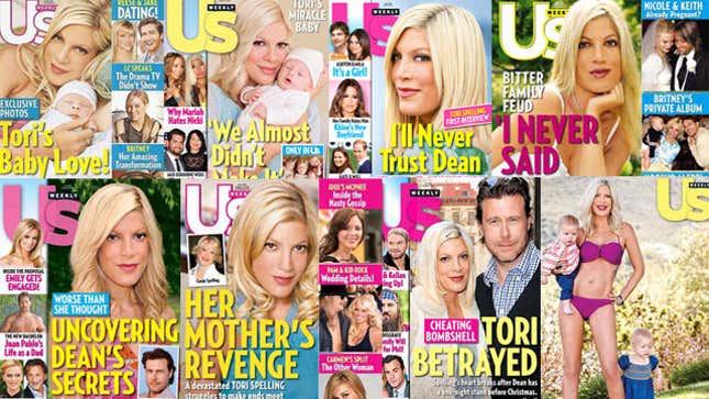 Image for article titled Did Tori Spelling Fake a Cheating Scandal to Land a New Reality Show?