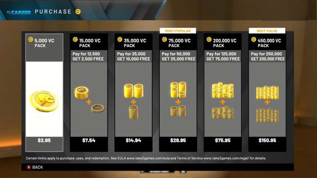 Note that I’m in Australia, so these are Australian dollars, but still.