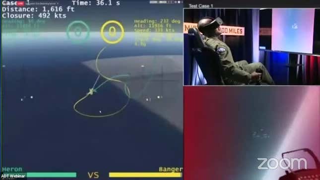 Imagen para el artículo titulado Una inteligencia artificial derrotó a un piloto de la Fuerza Aérea en una batalla de cazas simulada