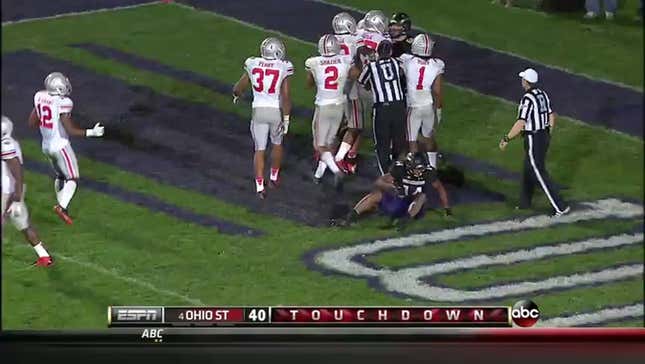 Buckeyes' Last-Minute Cover Had Brent Musburger Chuckling His Ass Off