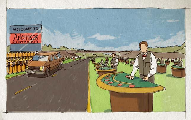 Image for article titled New Arkansas Border