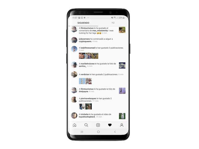 Imagen para el artículo titulado Instagram eliminará esta semana la polémica pestaña "Siguiendo" de su app