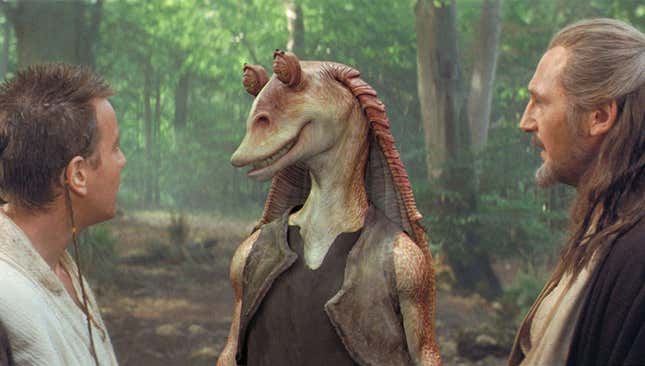 Image for article titled Guy With Jar Jar Binks Back Tattoo: &#39;I Have Had Sex Multiple Times&#39;