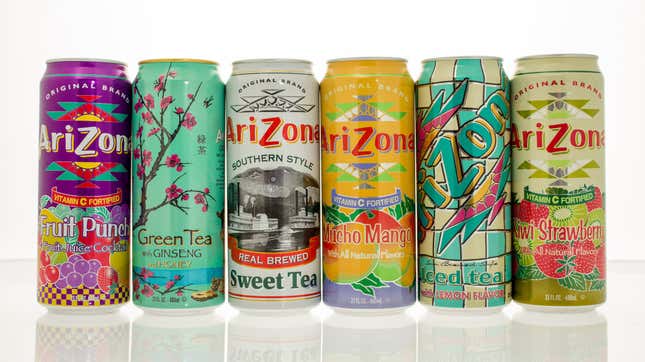 Image for article titled AriZona iced tea knows its audience, launches weed gummies and vapes