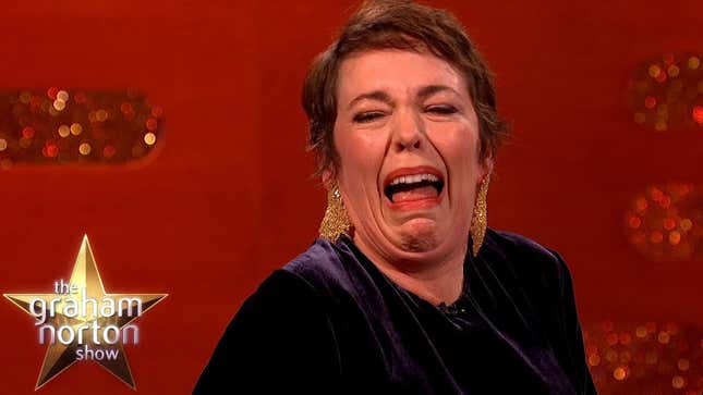 Olivia Colman Brought a 'Big, Wet Sponge' to Her <i>Favourite </i>Fingering Scene With Emma Stone