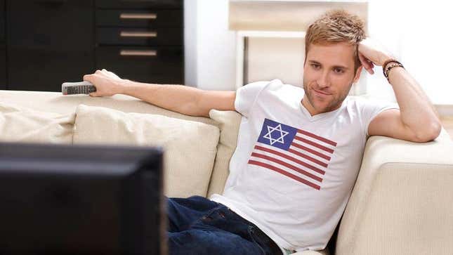 Image for article titled Man Wearing ‘Jewmerica’ T-Shirt Never Dreamed He’d See This Day
