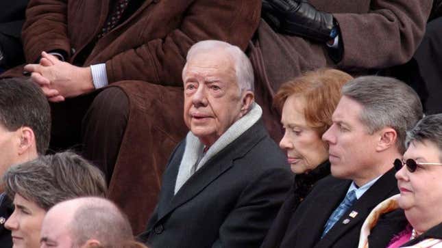 Image for article titled Jimmy Carter Contemplating Dying Right Here And Now