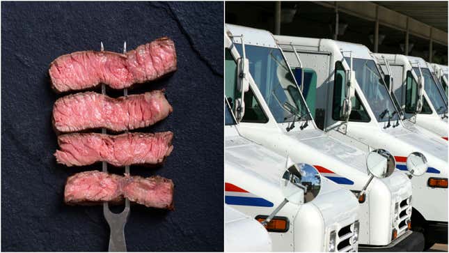 Image for article titled Arizona postal worker says mail trucks get hot enough to cook steak