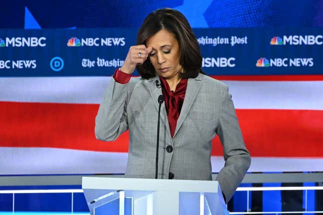 Image for article titled Kamala Harris Drops Out of Presidential Race Amid Rumors of a Directionless Campaign That Was Hemorrhaging Cash
