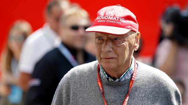 Image for article titled Niki Lauda, Formula One Legend and Three-Time World Champion, Dead at 70