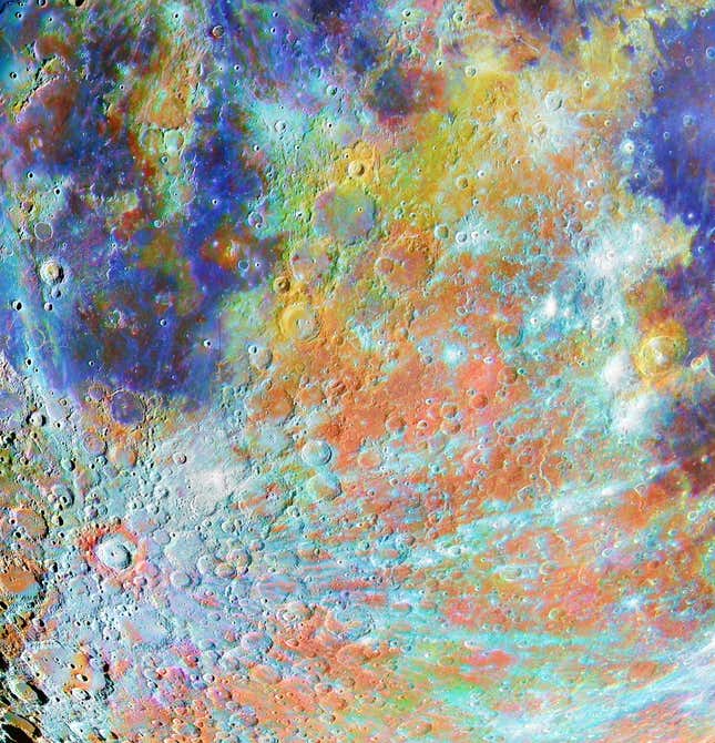 Winning image for the Our Moon category.