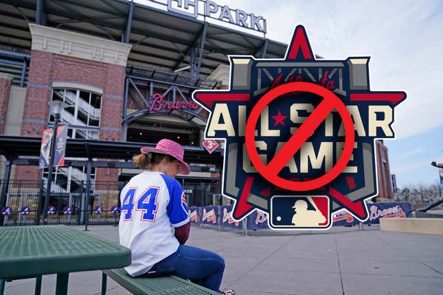 Following Georgia’s passage of a sweeping bill to limit voting rights, MLB must take the All-Star Game out of the state.