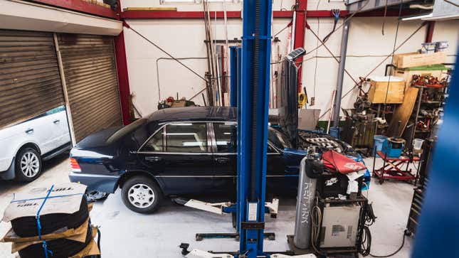 Image for article titled Meet The Quiet Japanese Tuner Who Makes Your Old Mercedes Sound Like An F1 Car