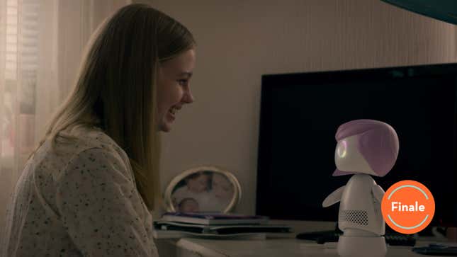 Image for article titled Black Mirror reminds us that sometimes unhappy people sing happy songs