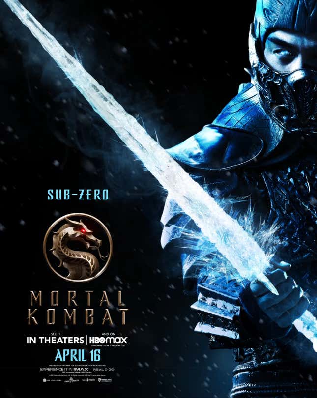 Image for article titled Mortal Kombat Posters Reveal Fresh Looks at Classic Characters