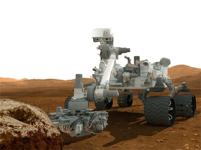Image for article titled Mars Rover's Discoveries