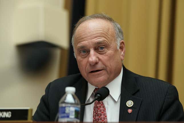Image for article titled Steve King Asks Why He Keeps Getting Called ‘White Nationalist’: A Question That Answers Itself