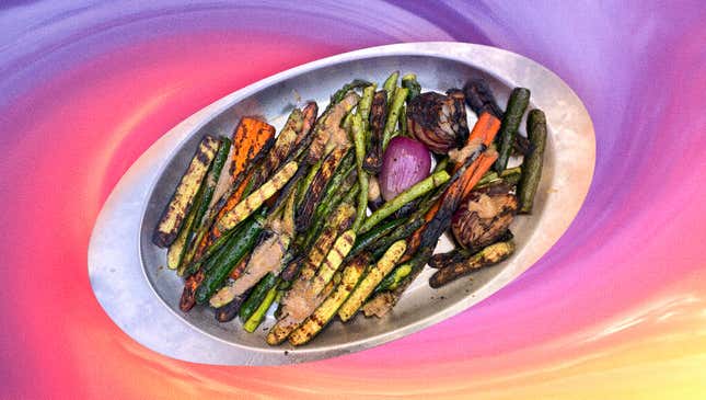 Image for article titled Balsamic Benihana sauce will turn any vegetable into a scene-stealer