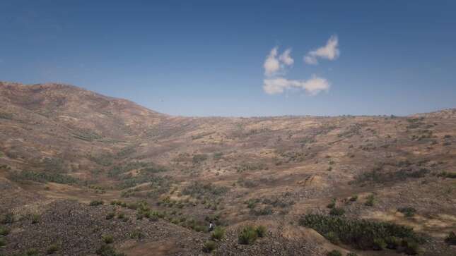 Image for article titled Red Dead Online Players Escape Game World, Find Beautiful Desert Paradise