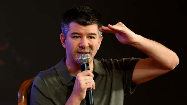 Image for article titled Travis Kalanick Flees Sinking Ship