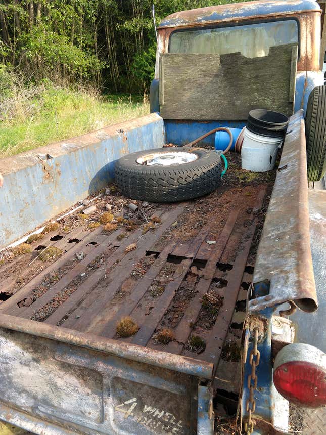 Image for article titled I'm Converting This Rusty 1958 Jeep FC-170 Into An Electric Off-Roader But It's Going To Be Brutal