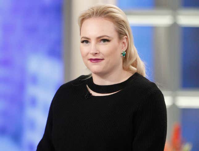 Image for article titled Meghan McCain Forced To Live Out Socialist Nightmare Of Empathy For Sick Person