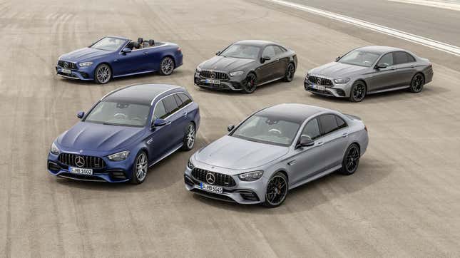 Image for article titled The New Mercedes-AMG E 63 S Gets One Major Upgrade: Bigger Wheel Arches