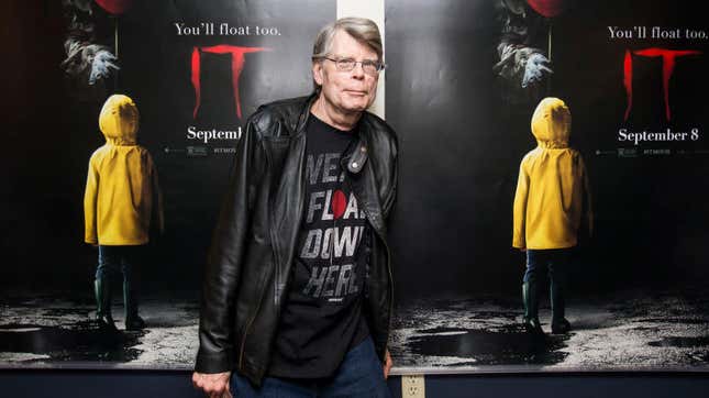 Stephen King at a screening of It: Chapter One back in 2017.