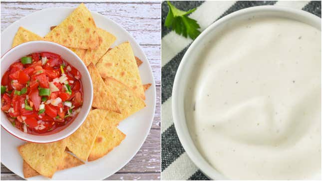 Image for article titled 36% of Americans would eat salsa mixed with ranch dressing