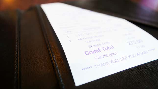 Image for article titled Austin restaurant finds clever way to add healthcare surcharge to bill