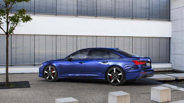 Image for article titled The 2020 Audi A6 TFSI e 55 quattro Plug-In Hybrid Has A Long Name And Slightly Better Electric Range