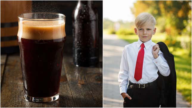 Image for article titled Utah boy slings “ice cold beer,” has police called on him