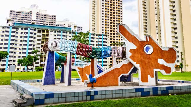 Toa Payoh Dragon Playground in Singapore