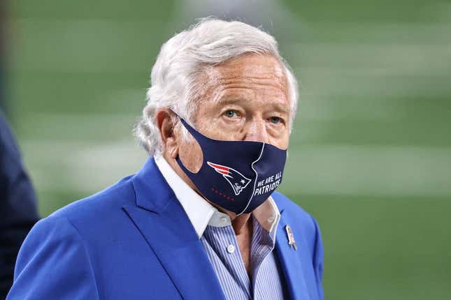 Of course Bob Kraft doesn’t get punished.