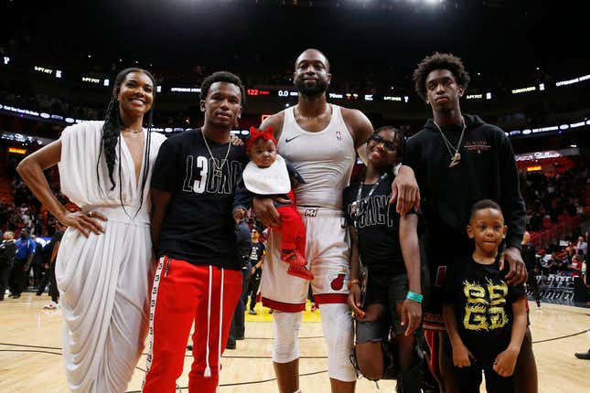 Image for article titled Keep Your Homophobia Away From Dwyane Wade and Gabrielle Union&#39;s Support of Their Child