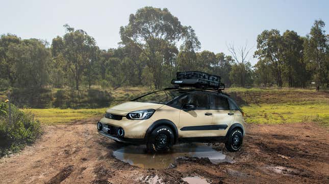 This Custom Honda Can Fit In With The Overlanding Crowd