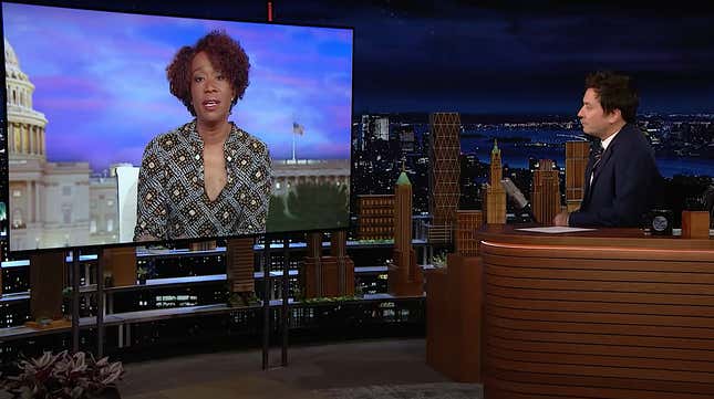 Joy Reid tells Jimmy Fallon that being relieved at the Chauvin verdict is part of the problem