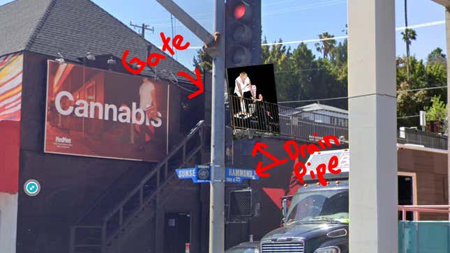 Image for article titled An Extremely Weird Thing Happened With Megan Fox, Machine Gun Kelly, and the Roof of a Los Angeles Club