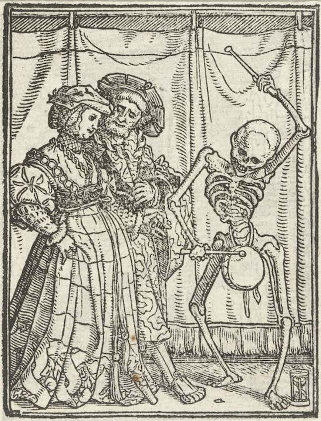 Hans Holbein’s The Dance of Death