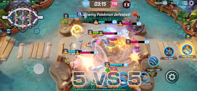 Image for article titled Pokémon Unite Is A DOTA-Style Arena Battler With Pokémon