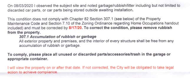 Image for article titled How I Appeased My City After It Gave Me Six Weeks To Fix And Register My Fleet Of Broken Cars