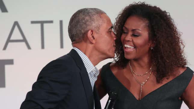 Image for article titled Becoming and Benevolent: For Giving Tuesday, the Obamas Pay It Forward