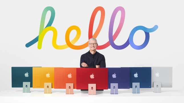 Image for article titled Apple's New iMacs Are Here, and They Look Powerful and Pretty