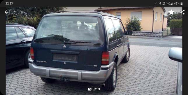 Image for article titled I Just Bought A $600 Diesel Manual Chrysler Minivan But It Has 250,000 Miles And Is Broken In Germany