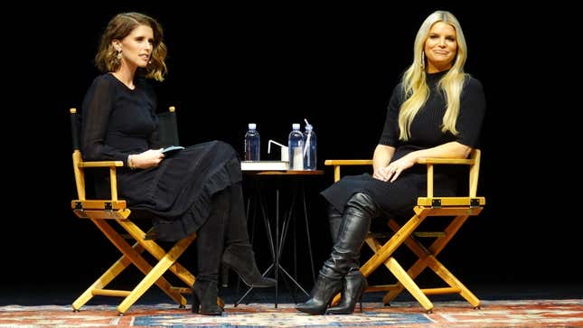 Image for article titled Jessica Simpson Thinks God Is &#39;Stronger&#39; Than Animal Rights Activists Protesting Her Book Tour
