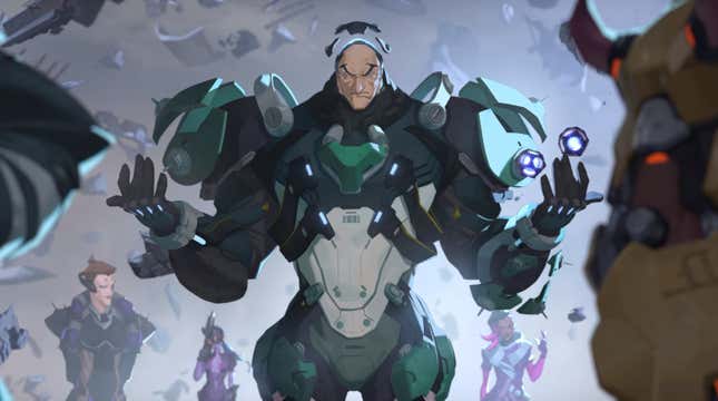 Image for article titled Overwatch&#39;s New Hero Is Sigma, An Astrophysicist Who Doesn&#39;t Know He&#39;s A &#39;Living Weapon&#39;