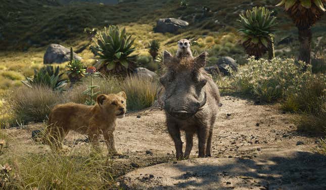 Timon and Pumbaa steal the show.