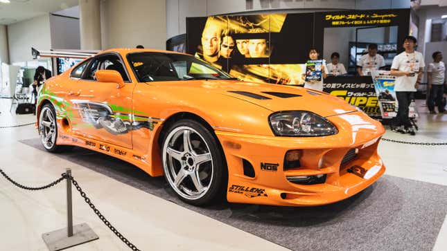 Image for article titled Toyota Brought the Most Iconic Modified Supras to Celebrate the 2020 Supra in Japan