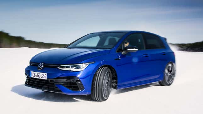 Image for article titled We Drove The 2022 Golf R On Ice And It’s Probably Going To Be The Best New Hot Hatch You Can Buy