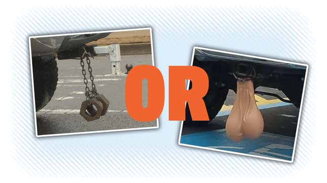 Image for article titled Which Truck Nuts Are Worse?